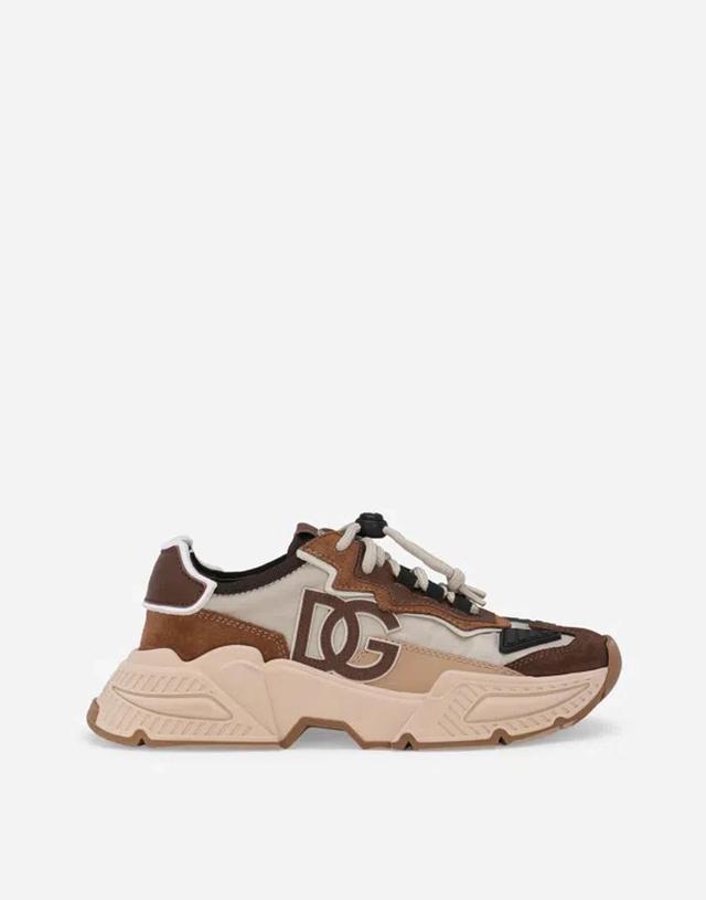 Nylon Daymaster Sneakers With Dg Logo In Beige Product Image