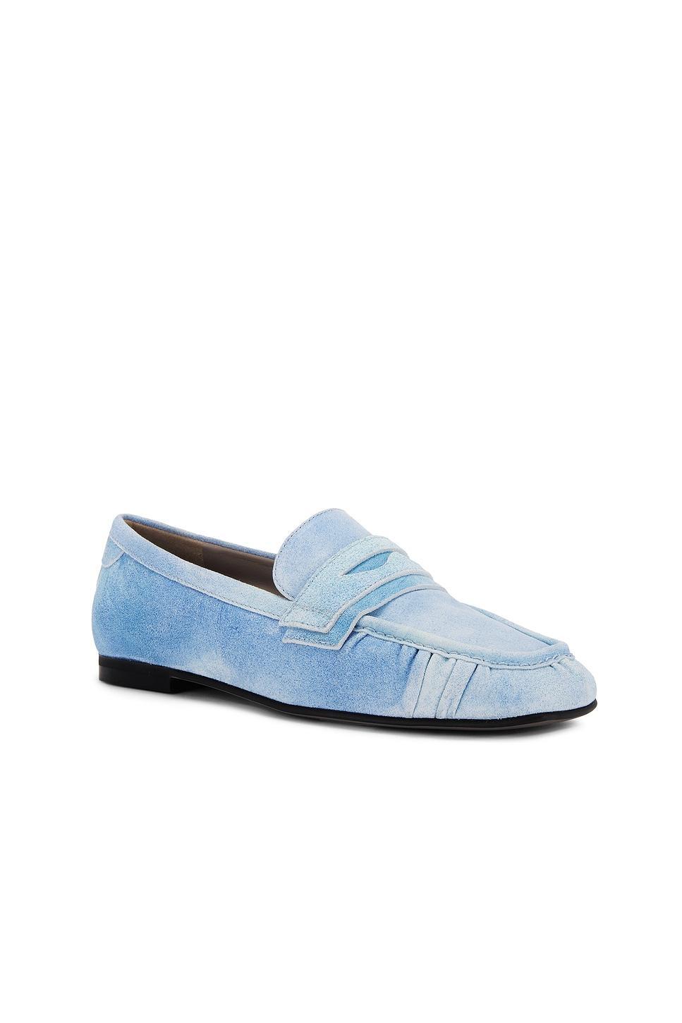 Sapphire Suede Loafer ALLSAINTS Product Image