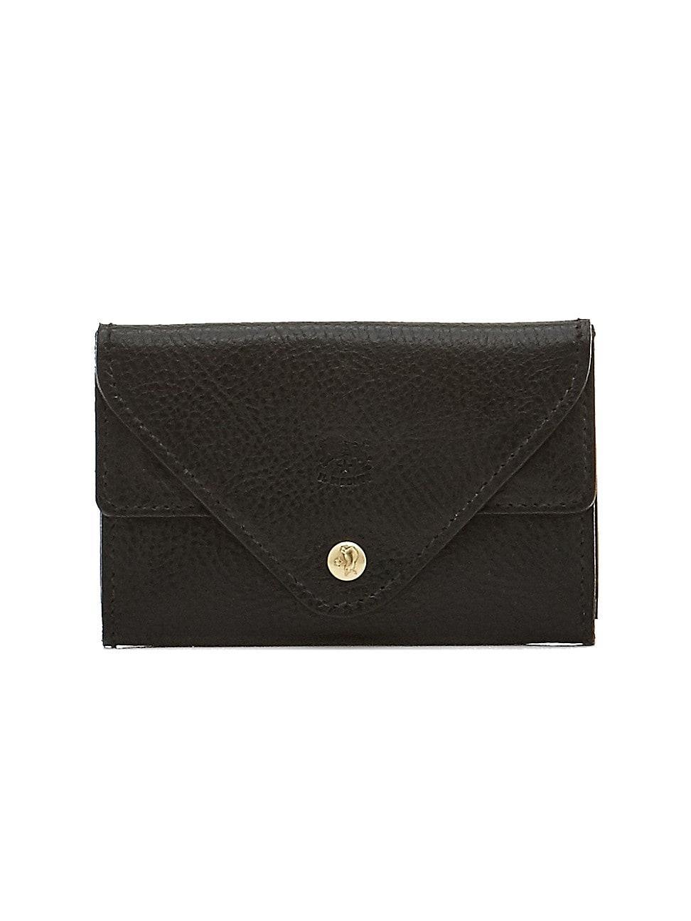 Womens Uffizi Leather Envelope Card Case Product Image