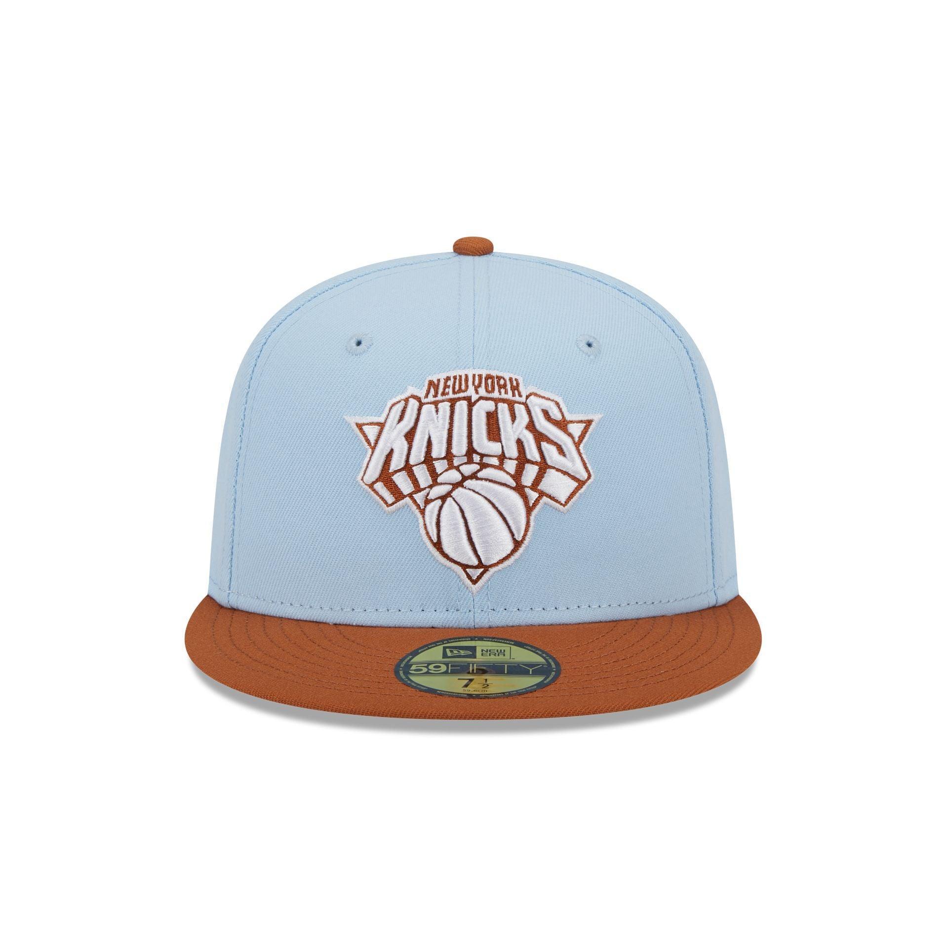 New York Knicks Color Pack Glacial Blue 59FIFTY Fitted Hat Male Product Image