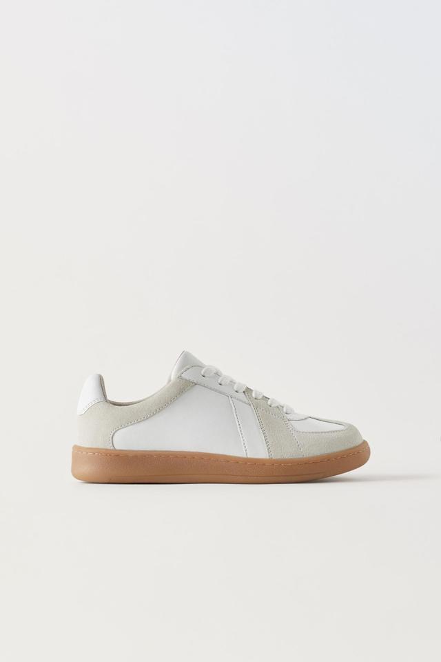 LEATHER SNEAKERS Product Image