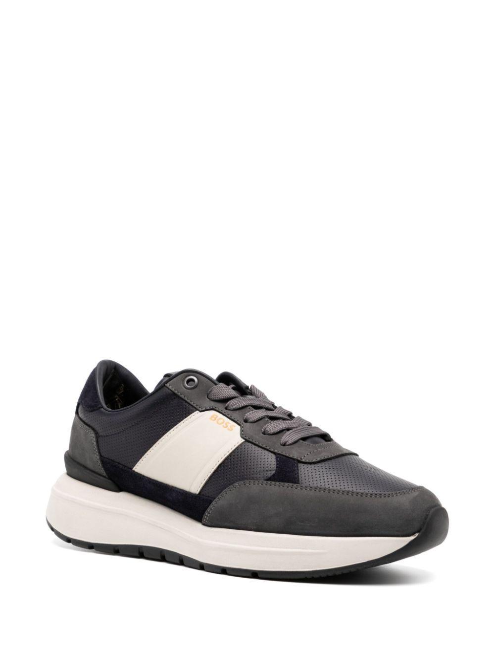 HUGO BOSS Jace Sneakers In Gray Product Image