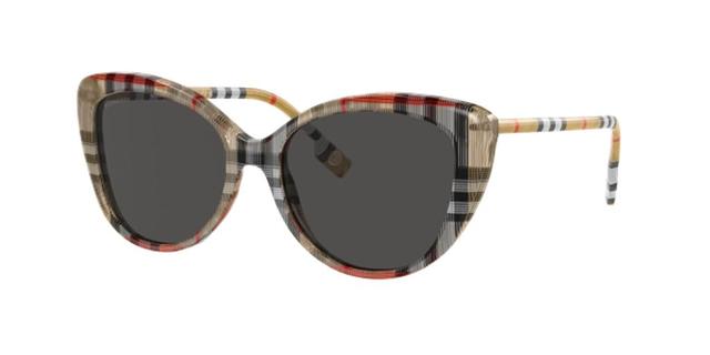 BURBERRY Woman Sunglasses Be4407 In Dark Grey Product Image