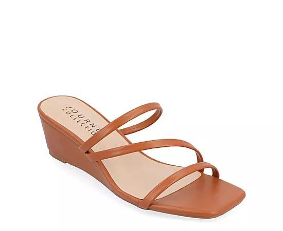 Journee Collection Takarah Womens Wedge Sandals Product Image