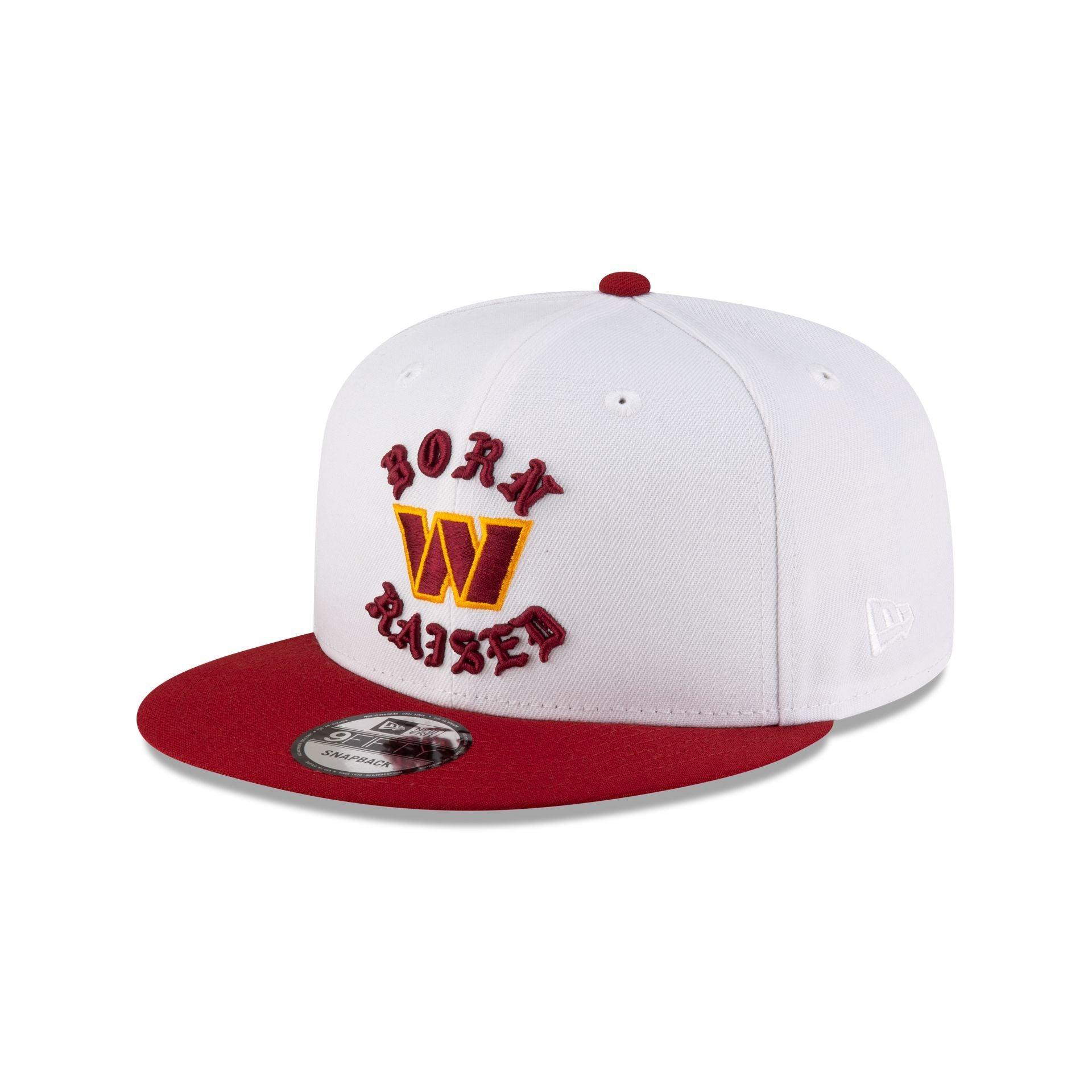 Born x Raised Washington Commanders White 9FIFTY Snapback Male Product Image