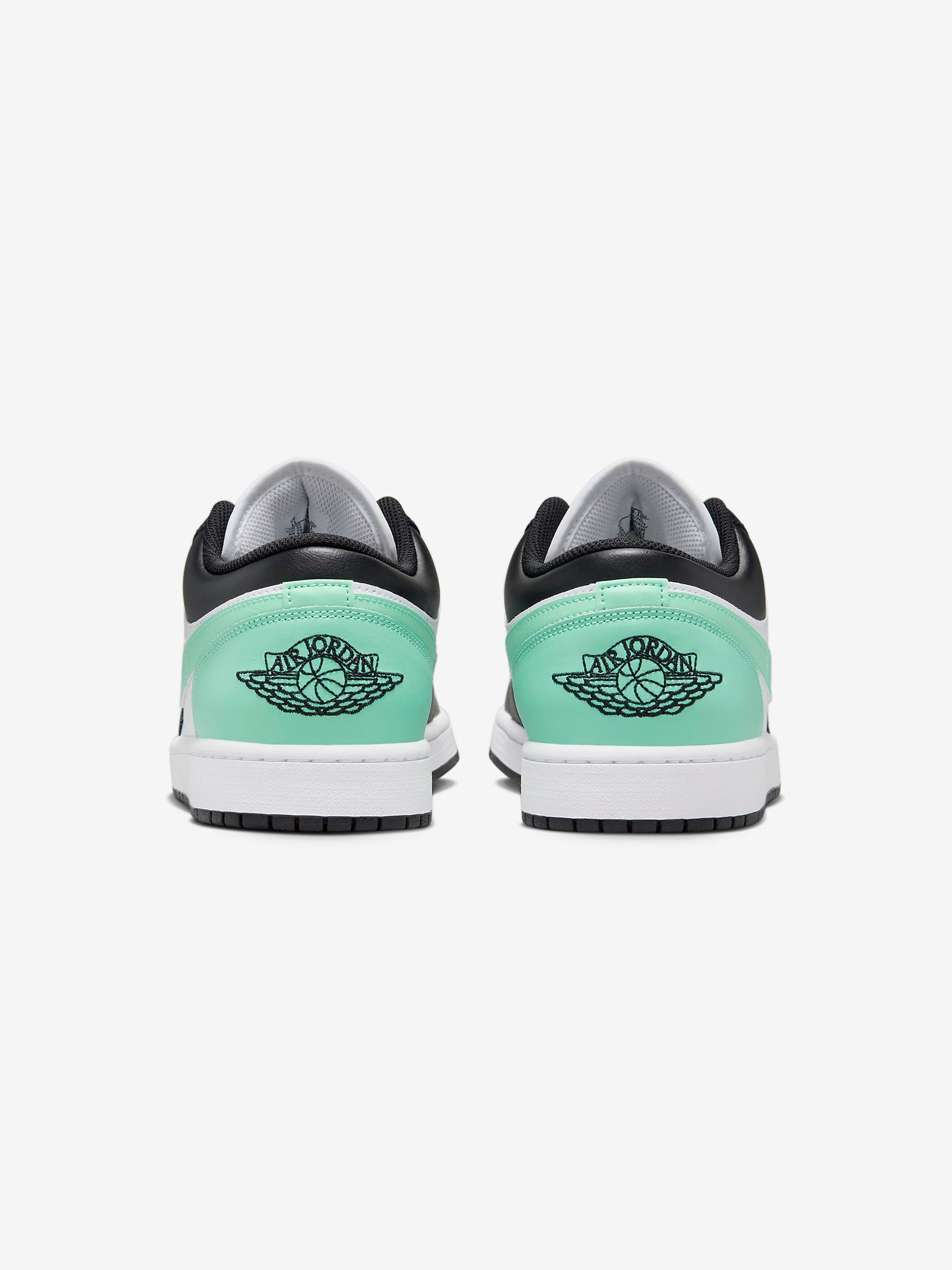 Air Jordan 1 Low (White/Black/Green Glow) Product Image