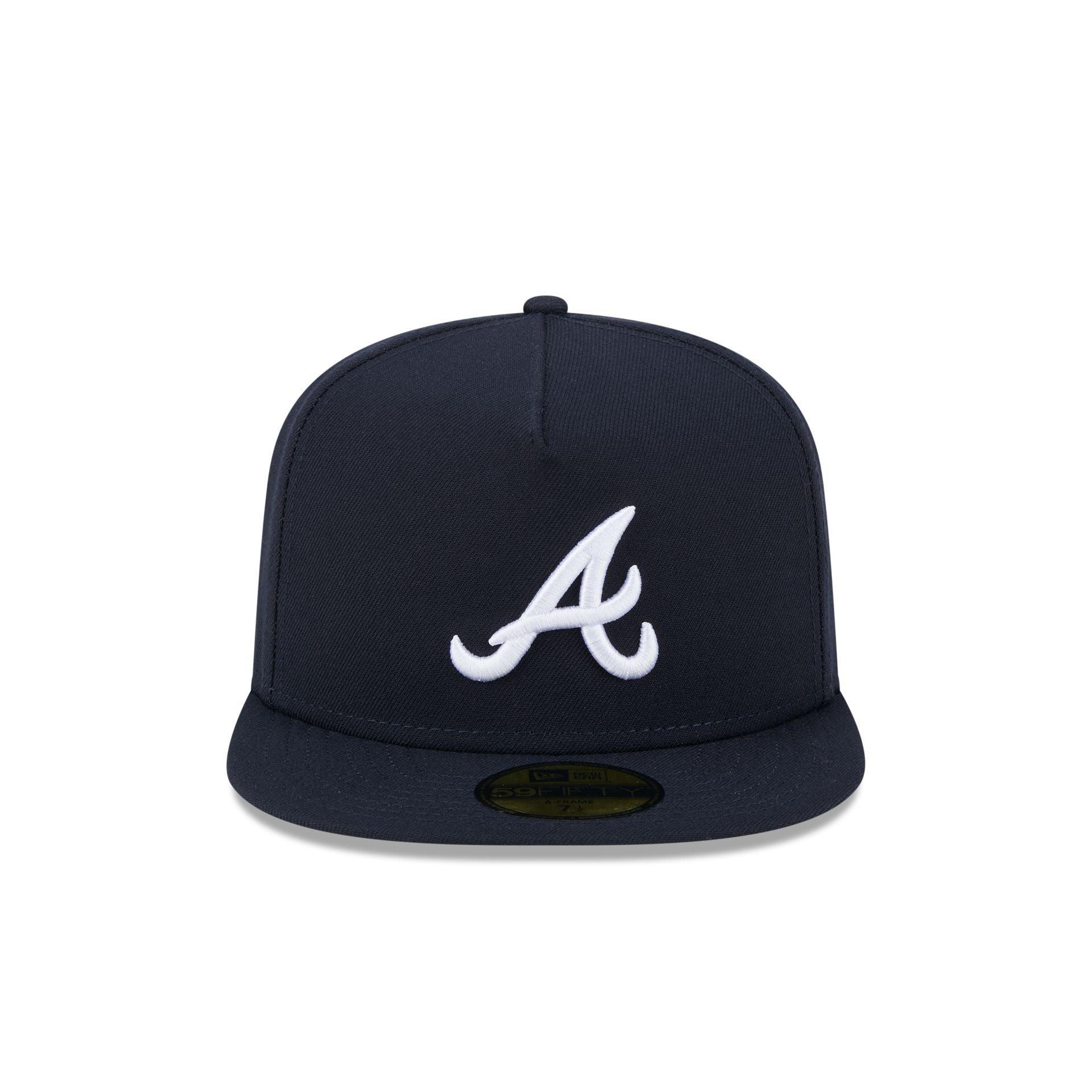 Atlanta Braves 59FIFTY A-Frame Fitted Hat Male Product Image