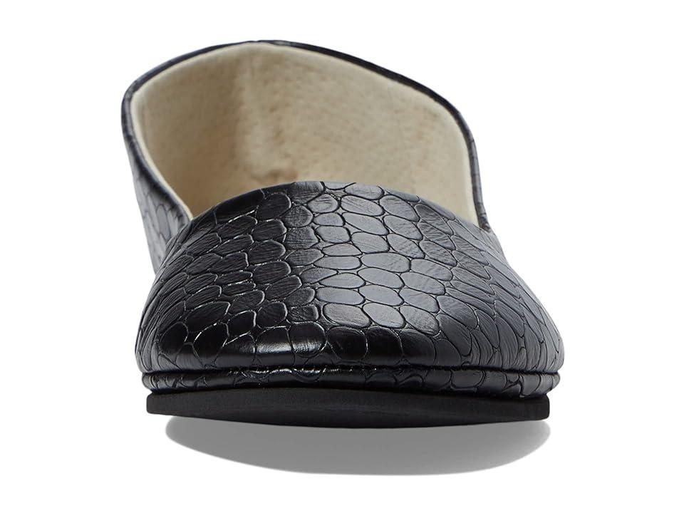 French Sole Sloop (Black Croco Leather) Women's Shoes Product Image