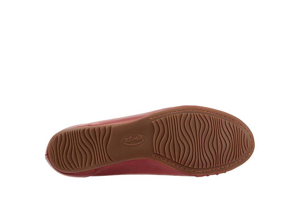 SoftWalk Safi Leather Ruched Flats Product Image