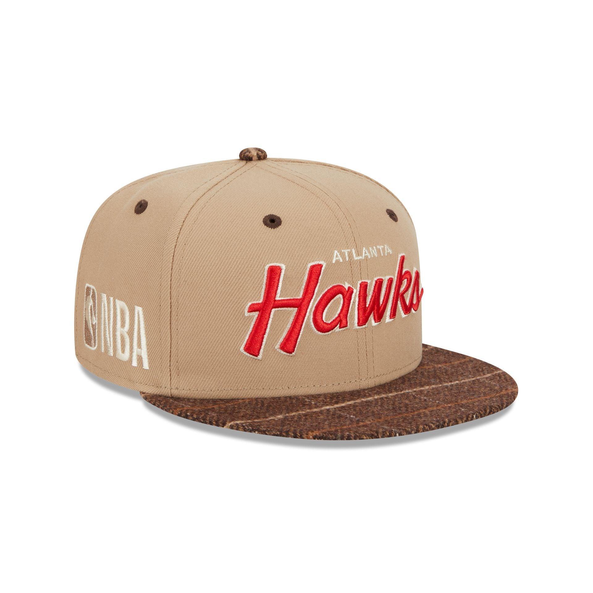 Atlanta Hawks Traditional Check 9FIFTY Snapback Hat Male Product Image