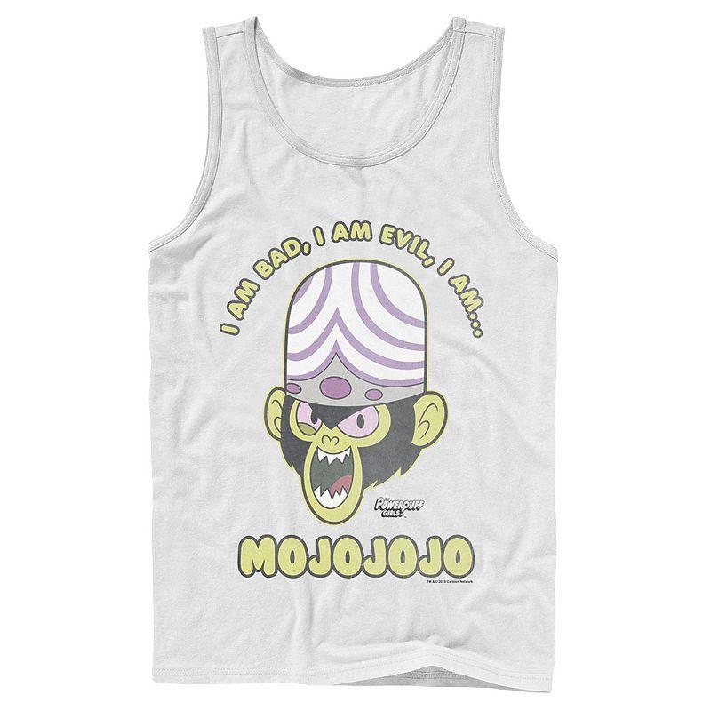 Mens Cartoon Network Mojo Intro I Am Bad, I Am Evil, I Am... MOJOJOJO Tank Top Product Image