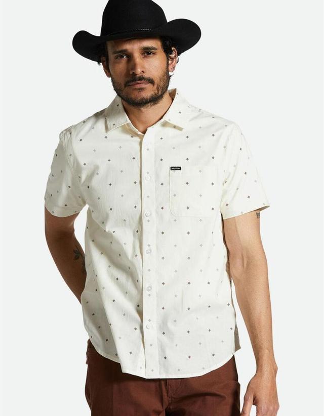 BRIXTON Charter Print Button Up Mens Shirt Product Image