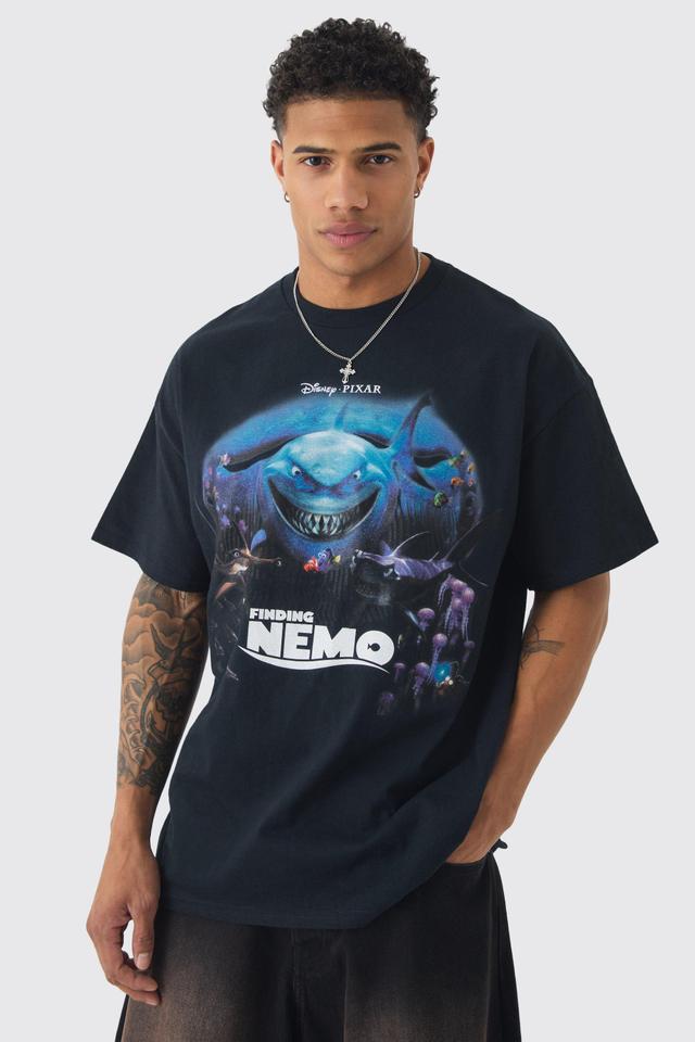 Oversized Disney Pixar Finding Nemo License Print T-shirt | boohooMAN USA Product Image