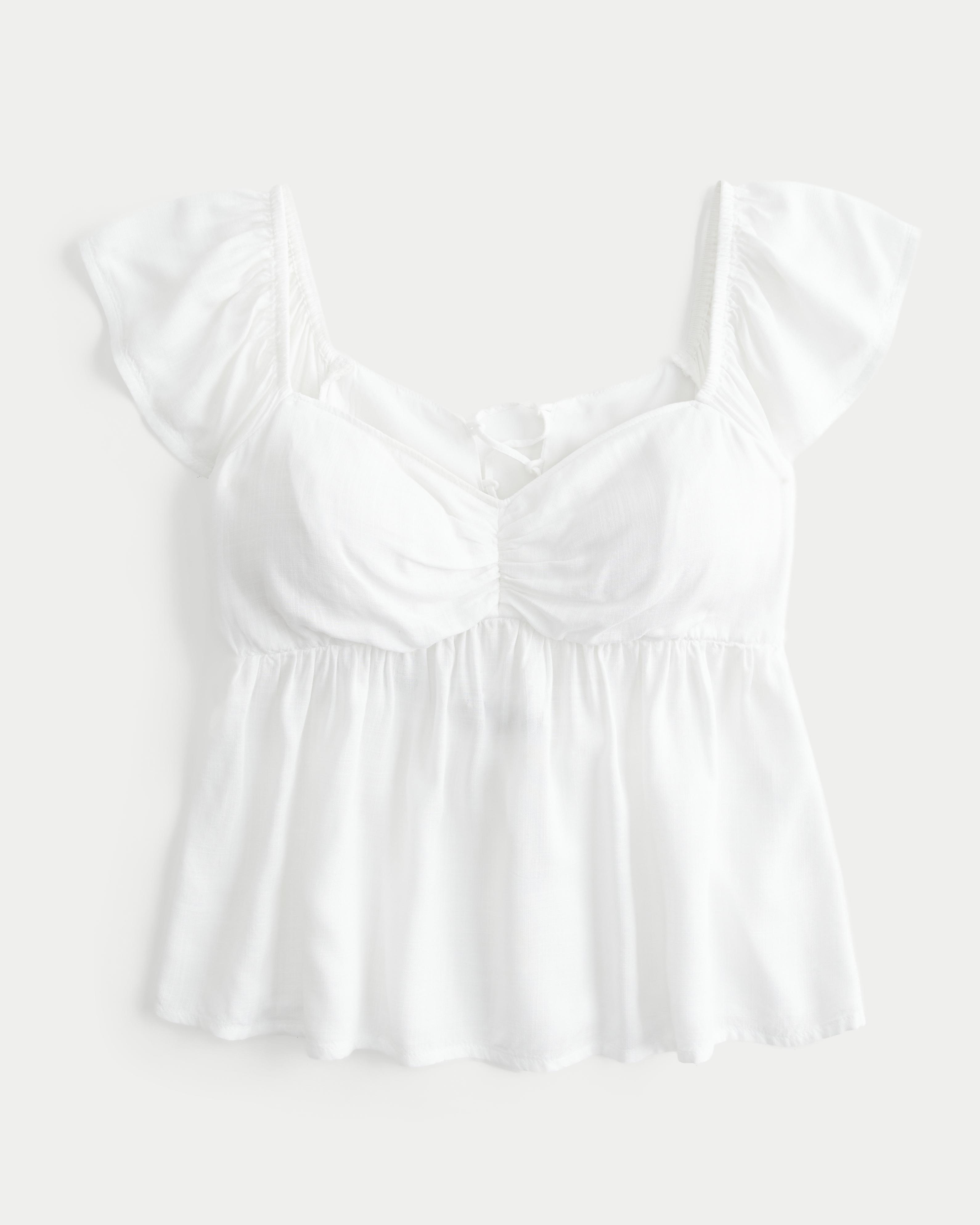 Easy Flutter Sleeve Babydoll Top Product Image