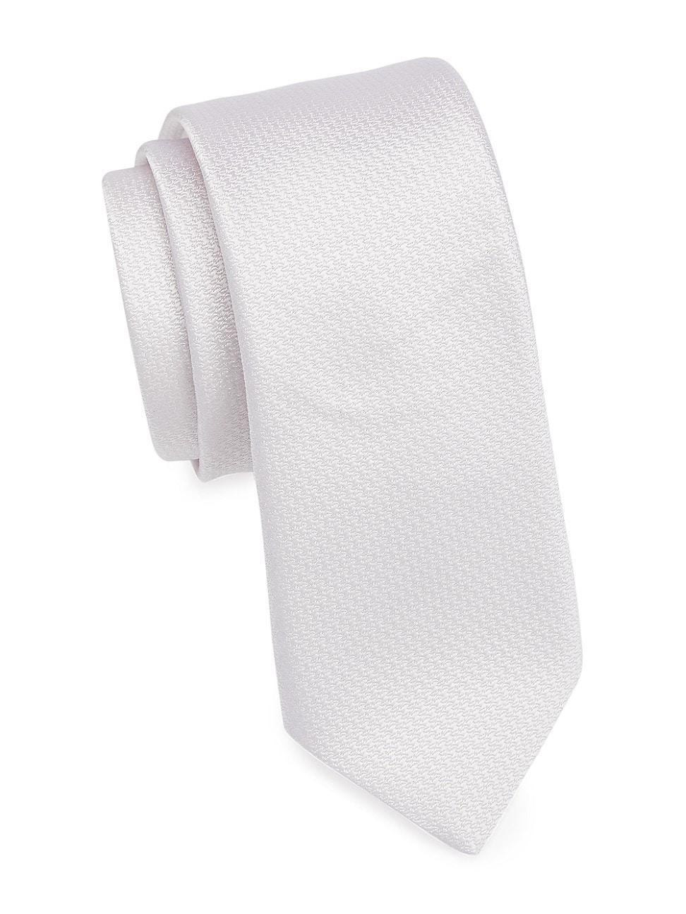 Mens COLLECTION Formal Skinny Silk Tie Product Image