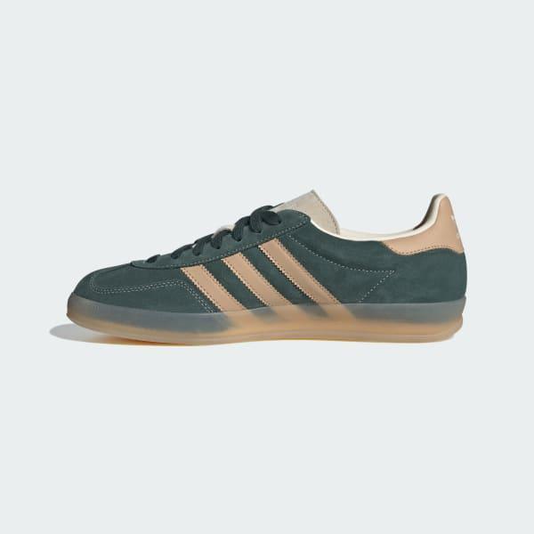 adidas Gazelle Indoor Shoes Shadow Green M 12 / W 13 Mens Product Image