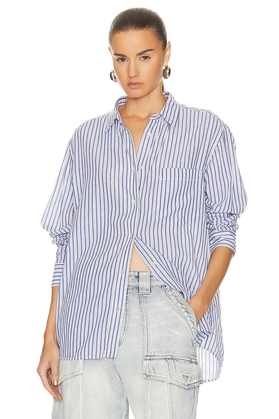 Isabel Marant Etoile Esola Shirt Blue. (also in ). product image