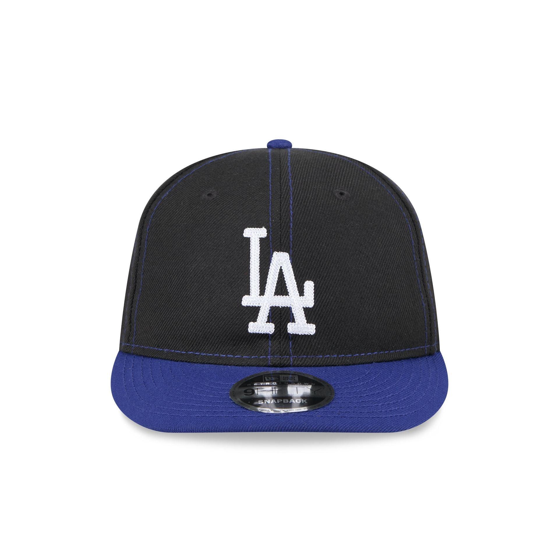 Los Angeles Dodgers Thunder Crown Retro Crown 9FIFTY Snapback Hat Male Product Image