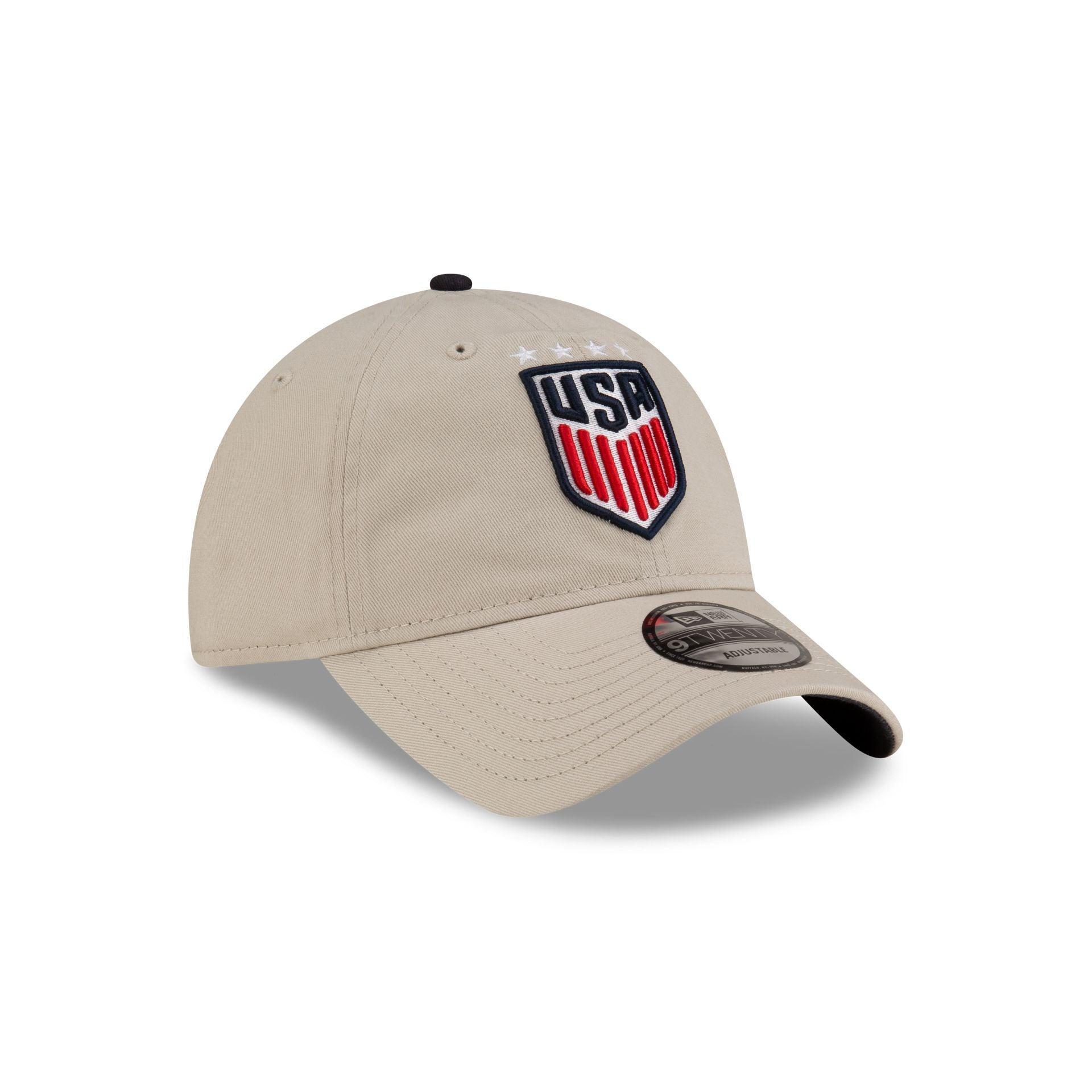 US Soccer Stone 9TWENTY Adjustable Hat Male Product Image