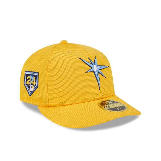 Tampa Bay Rays 2024 Spring Training Low Profile 59FIFTY Fitted Hat Male Product Image