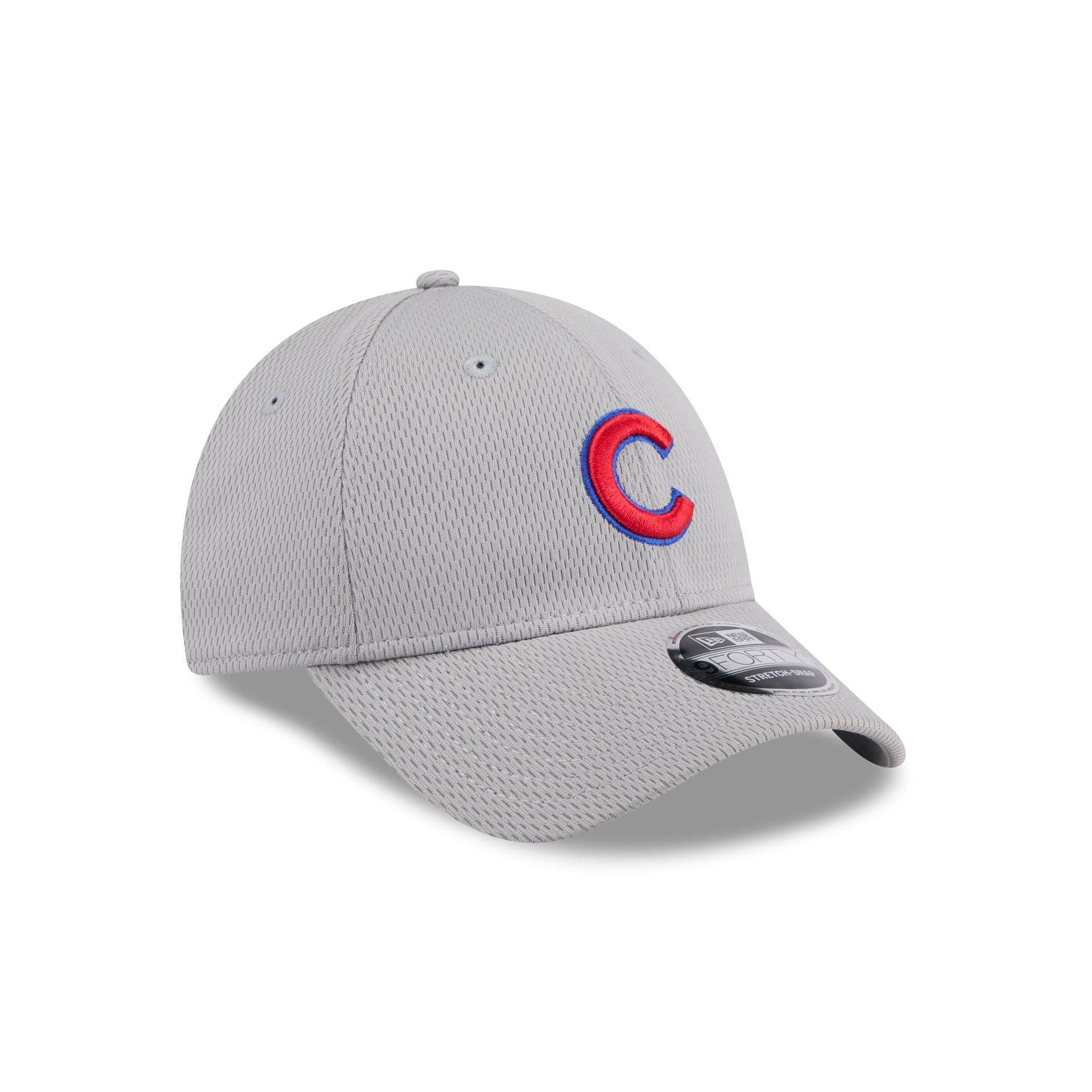 Chicago Cubs Gray 9FORTY Stretch-Snap Hat Male Product Image