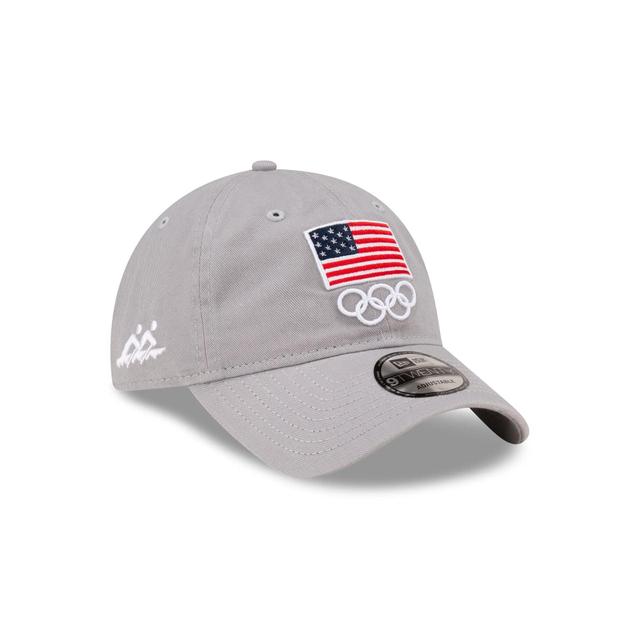 Team USA Rowing Gray 9TWENTY Adjustable Hat Male Product Image