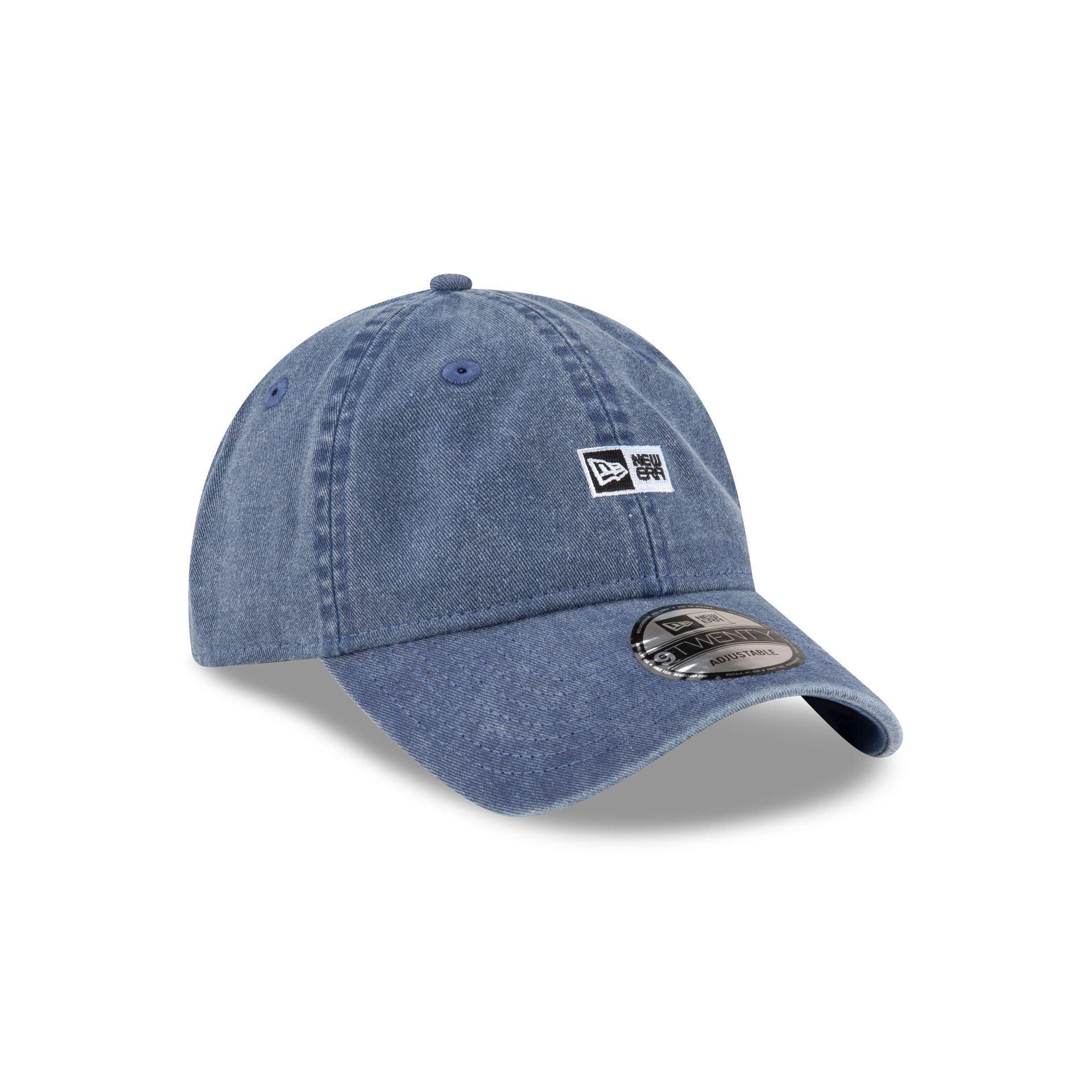 New Era Cap Acid Wash Box Logo 9TWENTY Adjustable Hat Male Product Image