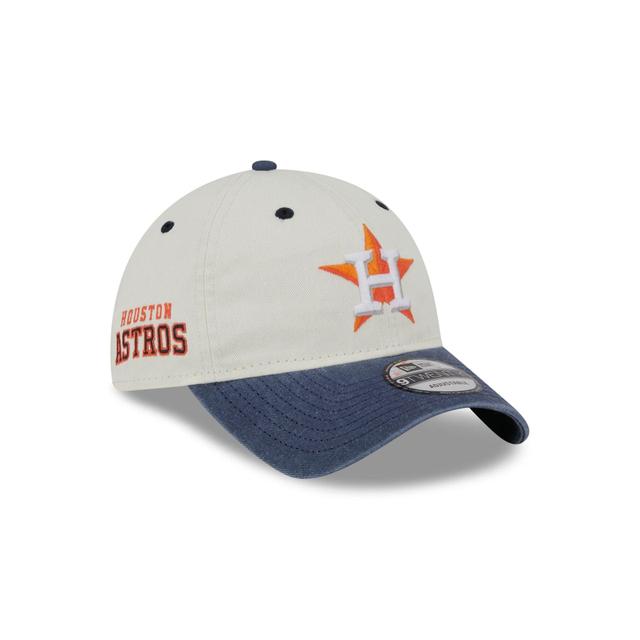 Houston Astros Classic Sidescript 9TWENTY Adjustable Hat Male Product Image