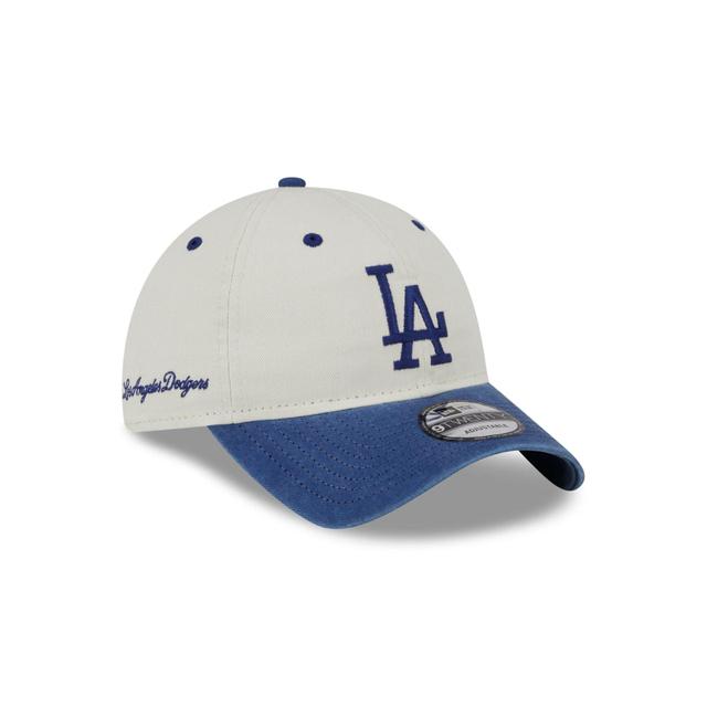 Los Angeles Dodgers Classic Sidescript 9TWENTY Adjustable Hat Male Product Image