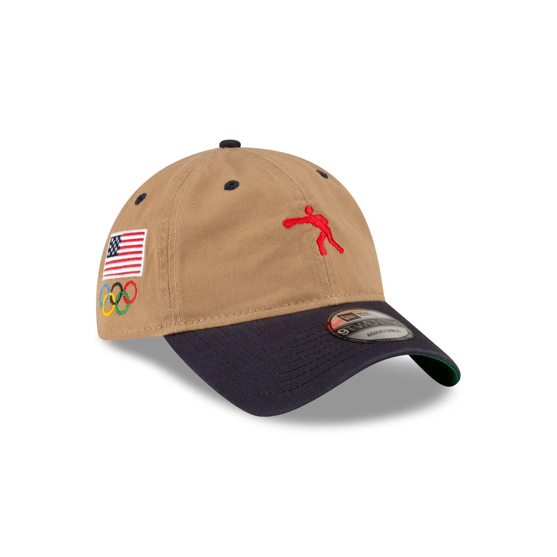 Team USA Boxing Khaki 9TWENTY Adjustable Hat Male Product Image