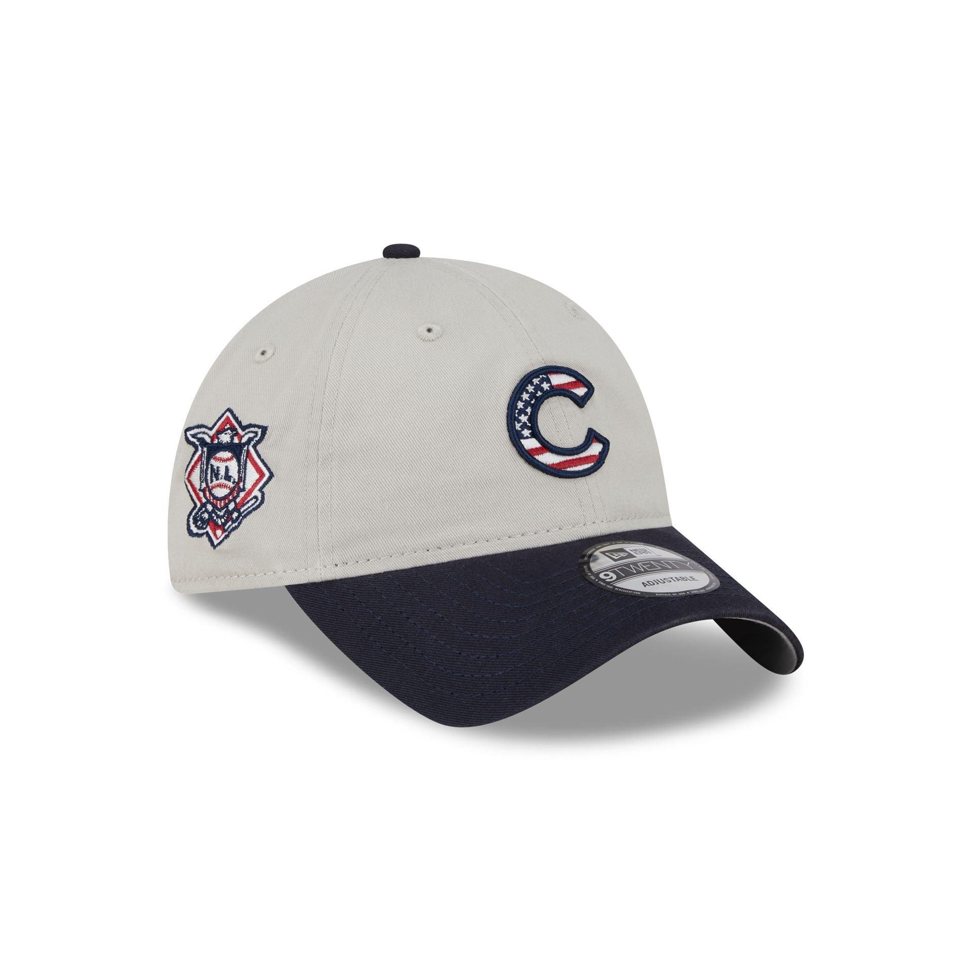 Chicago Cubs Independence Day 2024 9TWENTY Adjustable Hat Male Product Image