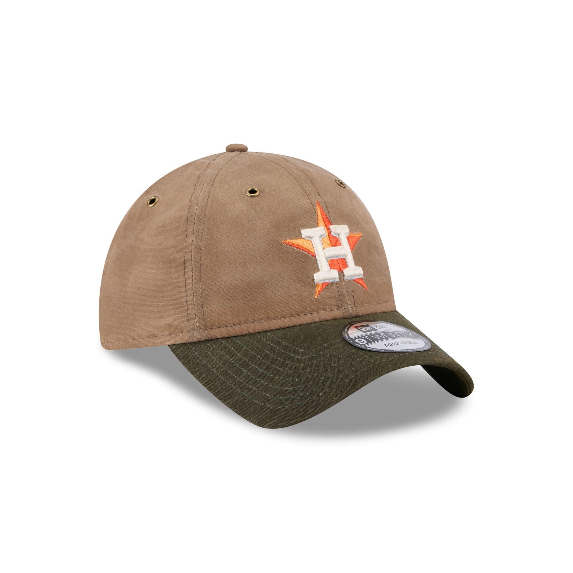 Houston Astros Wax Canvas 9TWENTY Adjustable Hat Male Product Image