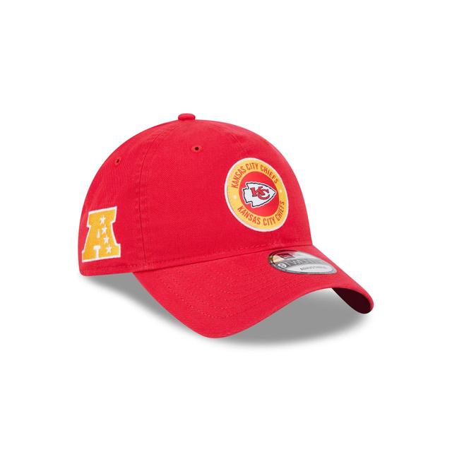 Kansas City Chiefs 2024 Sideline 9TWENTY Adjustable Hat Male Product Image