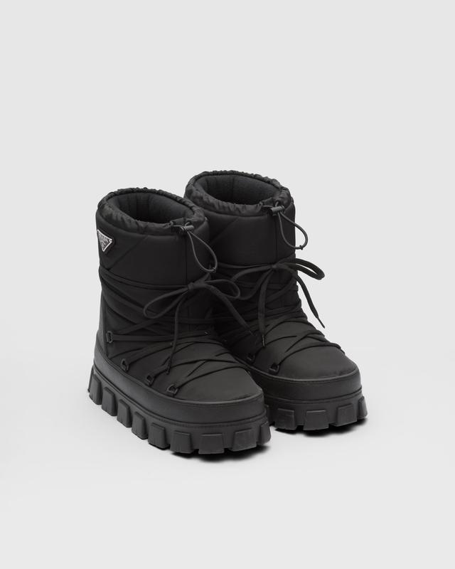 Re-Nylon gabardine après ski booties Product Image