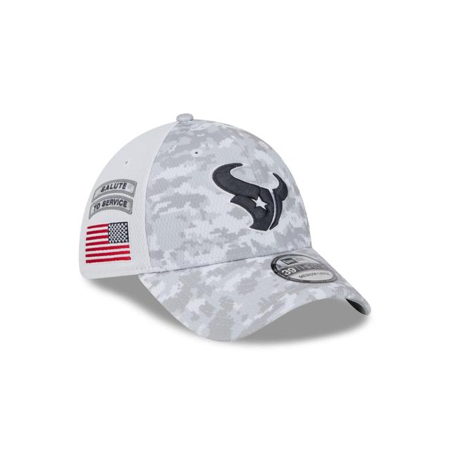 Houston Texans 2024 Salute to Service 39THIRTY Stretch Fit Hat Male Product Image