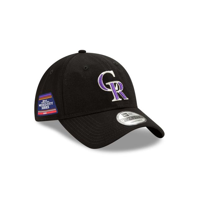 Colorado Rockies Women's Core Classic Purple 9TWENTY Adjustable Hat Female Product Image