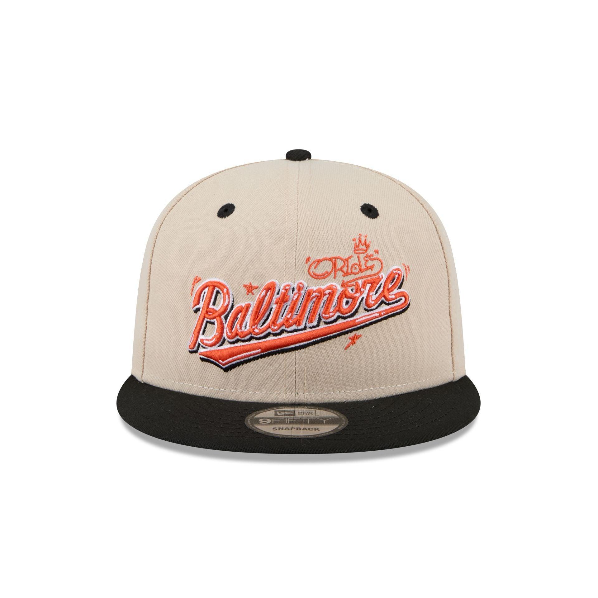 Baltimore Orioles Team Art 9FIFTY Snapback Hat Male Product Image