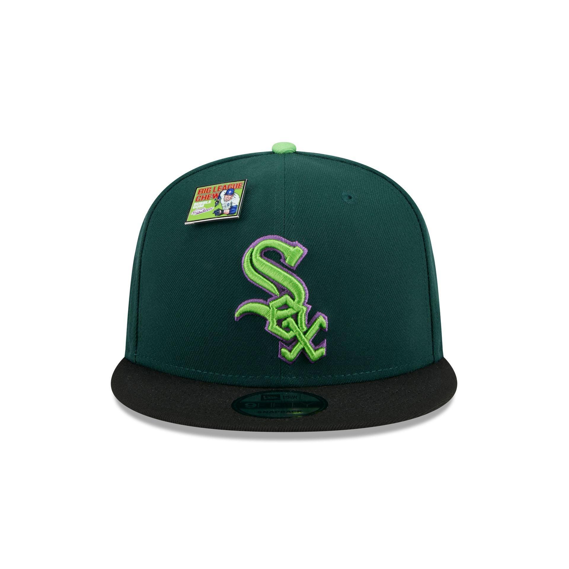 Big League Chew X Chicago White Sox Sour Apple 9FIFTY Snapback Hat Male Product Image