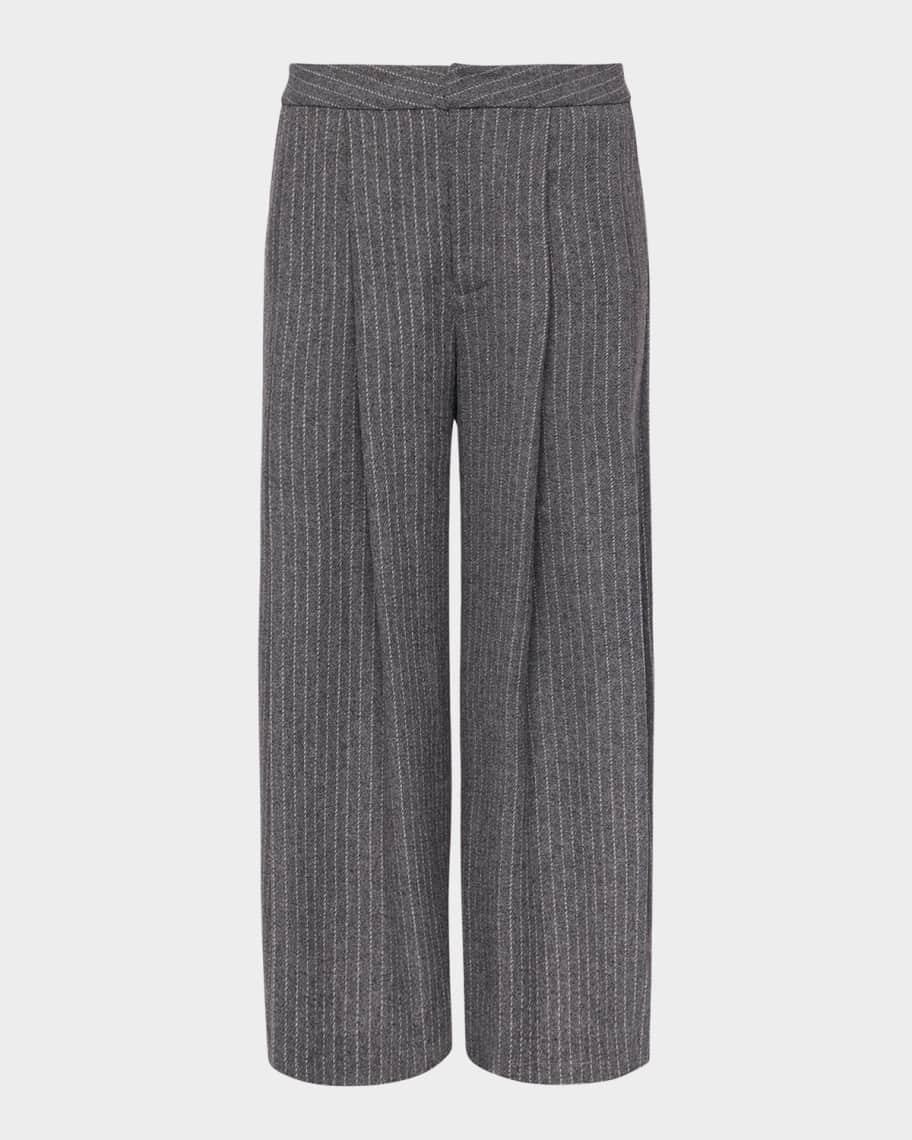 Mahalia Pinstripe Culotte Pants Product Image