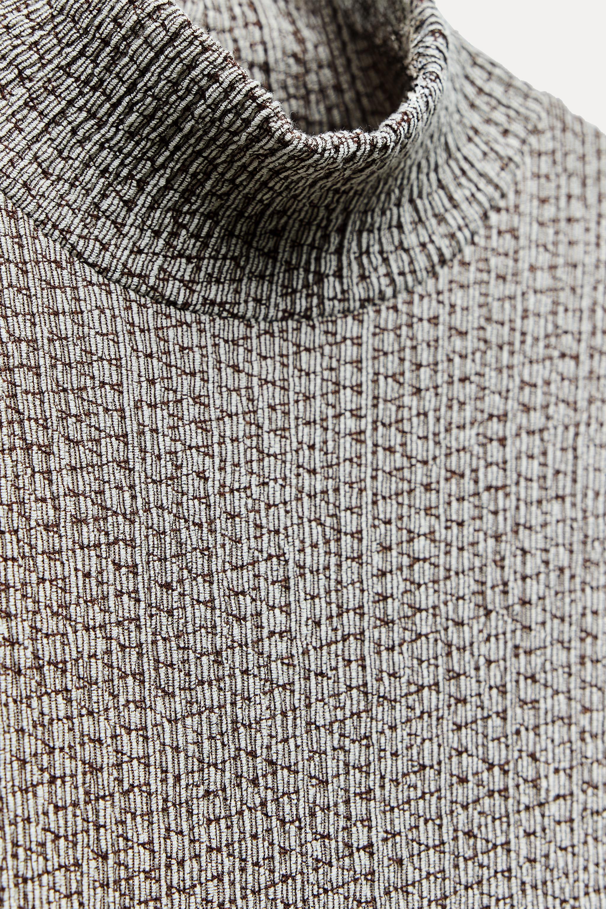 TEXTURED ASYMMETRIC DRESS Product Image