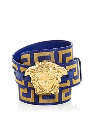 Versace First Line La Medusa La Greca Web Belt Product Image