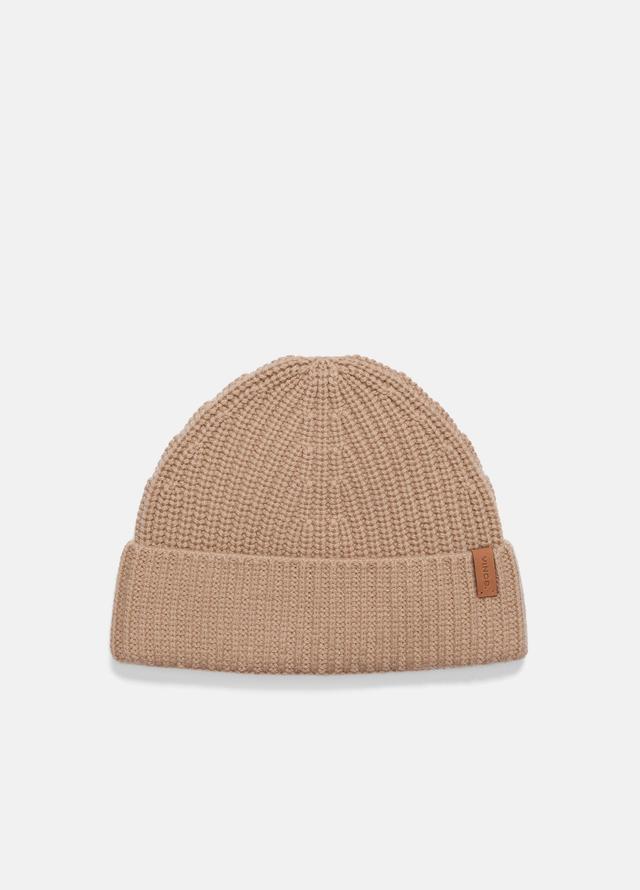 Wool-Cashmere Shaker-Stitch Hat Product Image