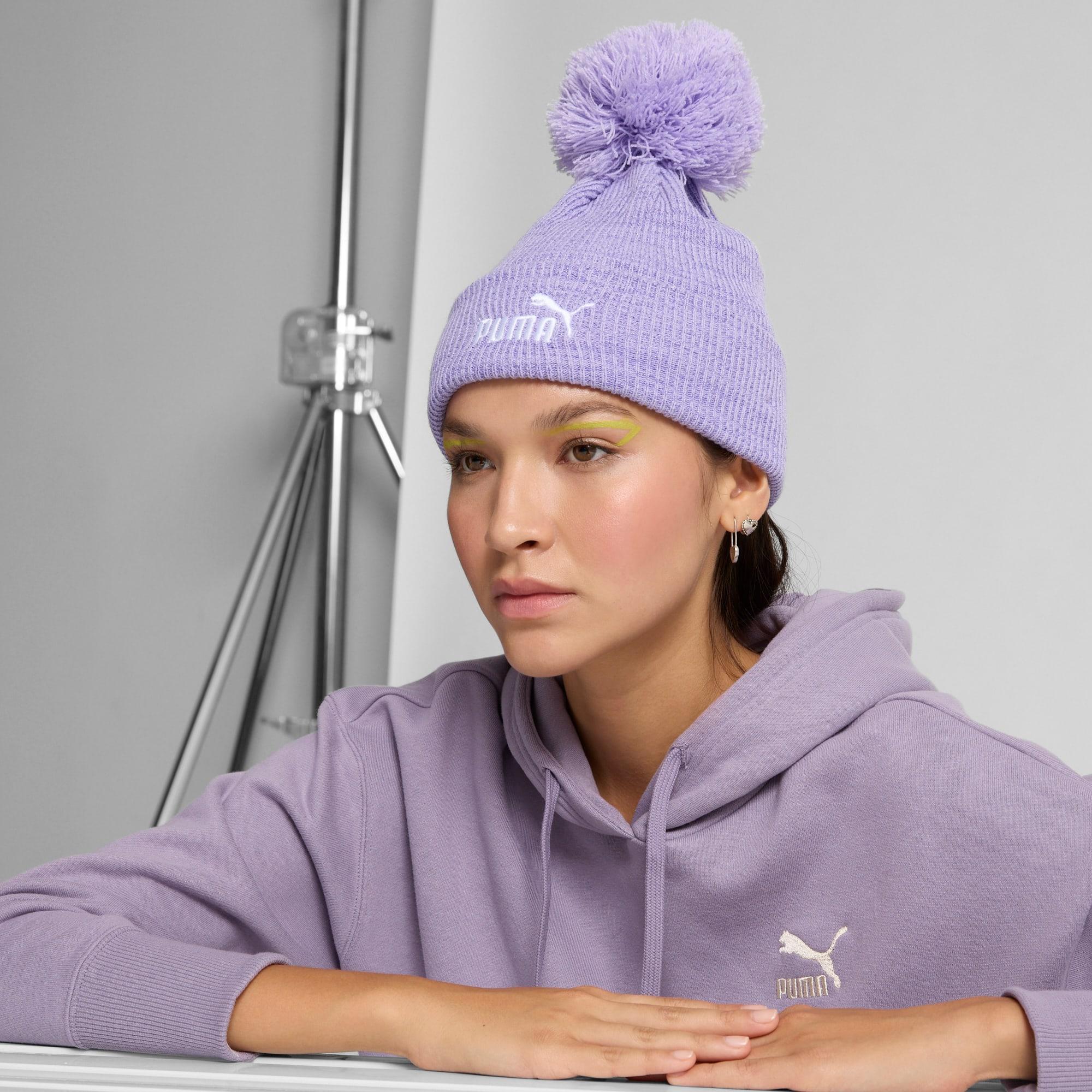 Ribbed Pom Pom Beanie Product Image