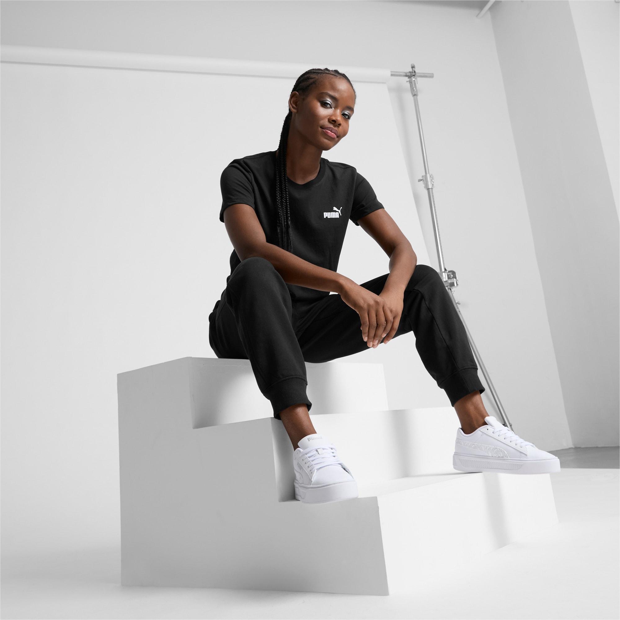 PUMA ESSENTIALS Small Logo Women's T-Shirt Product Image