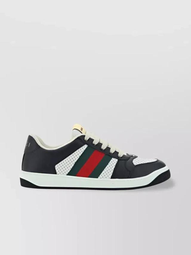 GUCCI Screener Leather Low-top Trainers In Multi Product Image