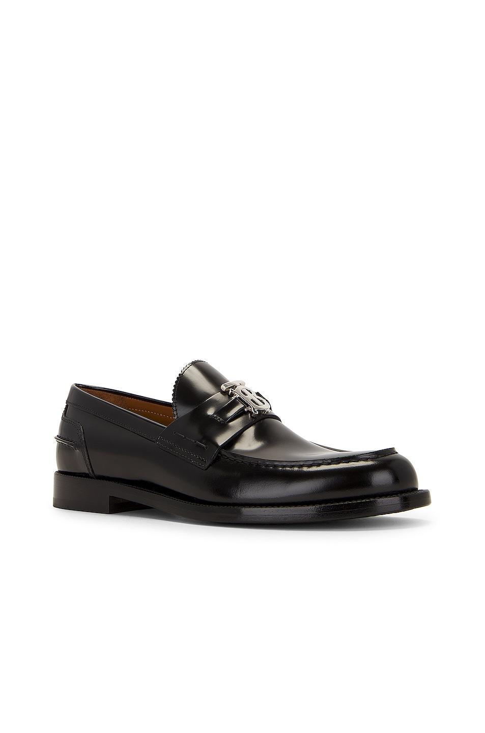 Burberry Fred Loafer in Black - Black. Size 42 (also in ). Product Image