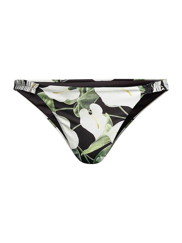 Womens Floral Bikini Bottom Product Image