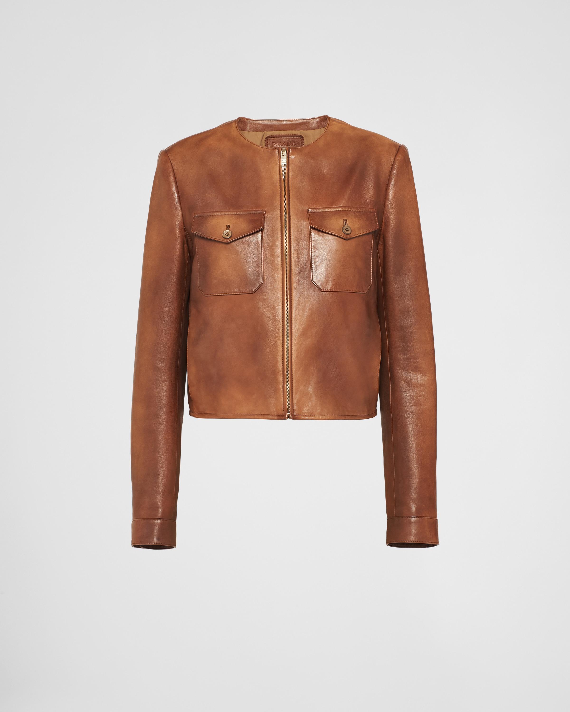 Nappa leather jacket Product Image