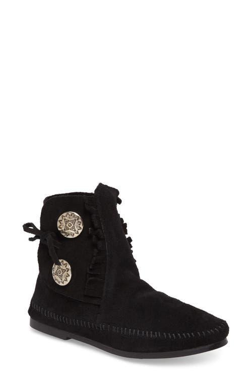 Minnetonka Two-Button Hardsole Bootie Product Image