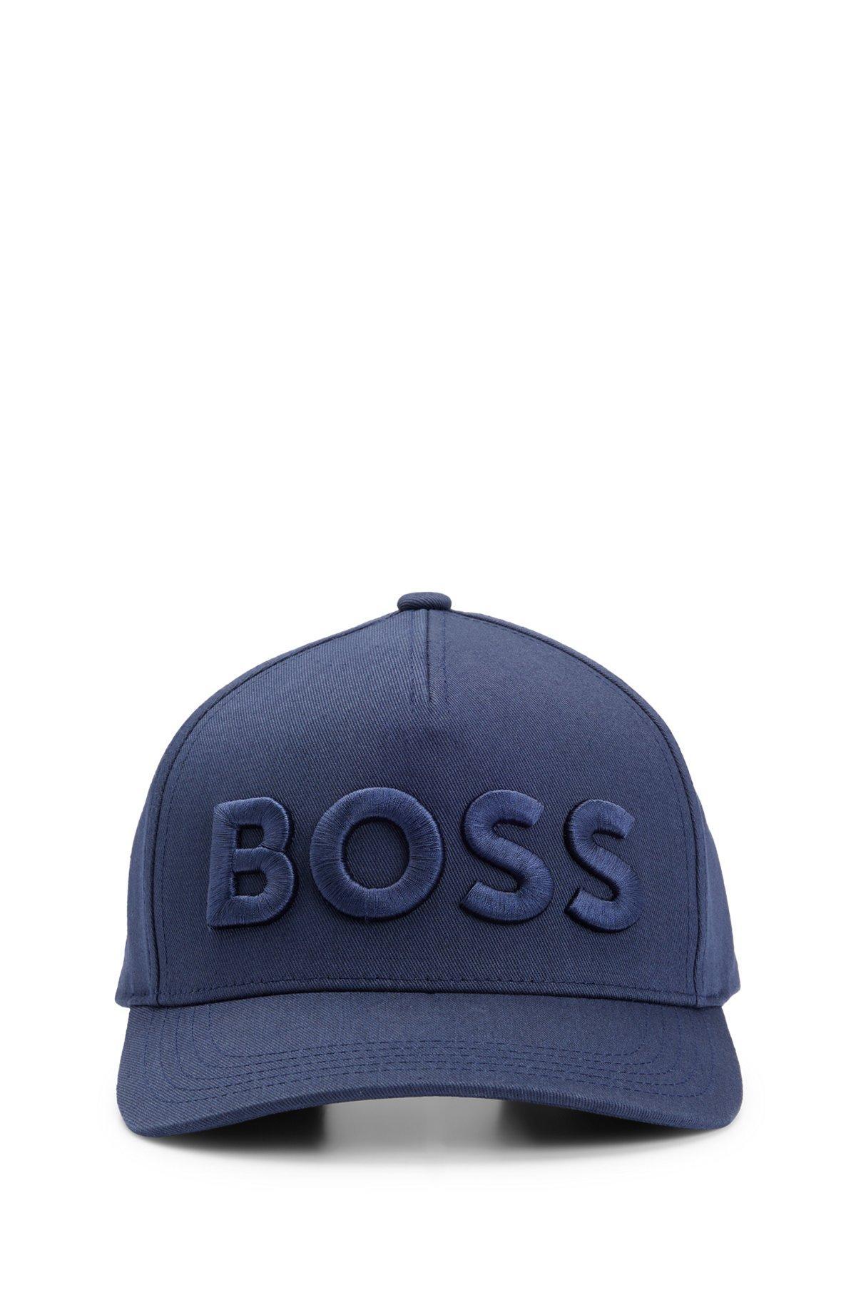 Cotton-twill cap with 3D embroidered logo Product Image